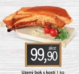 Uzený bok s kostí