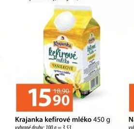 Kefírové mléko ochucené Krajanka