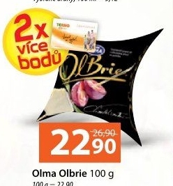 Měkký zrající sýr s plísní OlBrie Olma