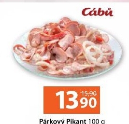 Salát párkový pikant Cabů