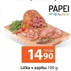 Líčka v aspiku Lahůdky Papei