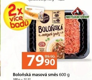 Boloňská masová směs Snadné vaření Kostelecké uzeniny