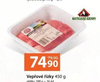 Řízky vepřové Kostelecké uzeniny