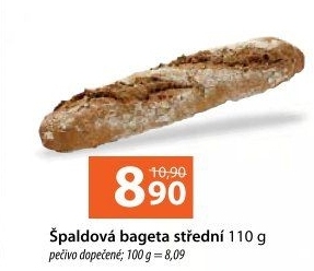 Bageta špaldová