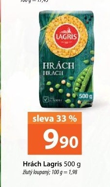 Hrách žlutý Lagris