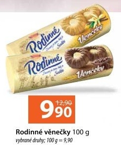 Věnečky Rodinné Sedita
