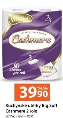 Utěrky kuchyňské 3vrstvé Big Soft