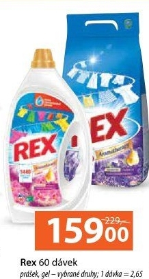 Prací prášek Rex