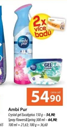 Osvěžovač vzduchu Gel Crystals Ambi Pur