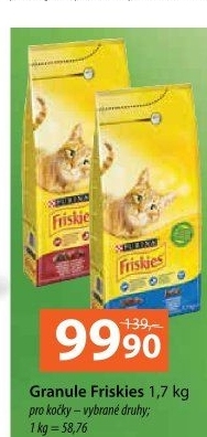 Granule pro kočky Friskies