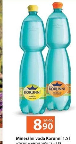 Voda ochucená Korunní