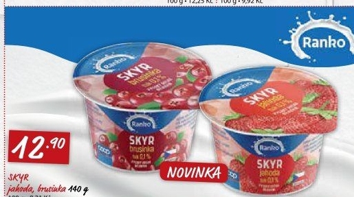 Dezert zakysaný Skyr Ranko