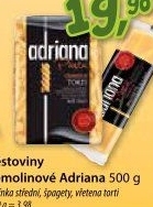 Těstoviny semolinové Adriana