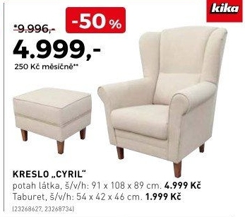 Křeslo Cryil