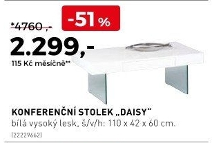 Konferenční stolek Daisy