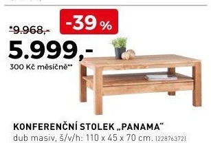 Konferenční stolek Panama