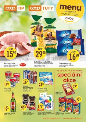 akční leták COOP 8.5.2019-21.5.2019