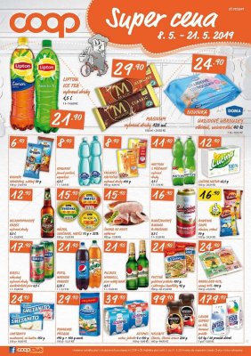 akční leták COOP 8.5.2019-21.5.2019