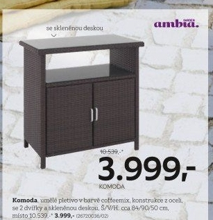 ZAHRADNÍ KOMODA