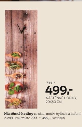 HODINY NÁSTĚNNÉ