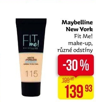 Make up Fit me! Matte + Poreless Maybelline