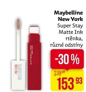 Tekutá rtěnka Superstay Matte Ink Maybelline