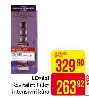 Kúra pleťová Revitalift Filler L'