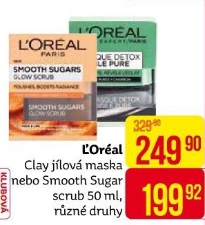 Pleťová maska jílová Pure Clay L'