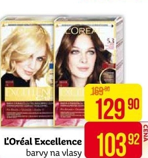 Barva na vlasy Excellence Creme L'