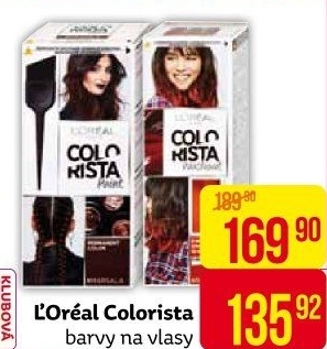 Barvy na vlasy Colorista L'
