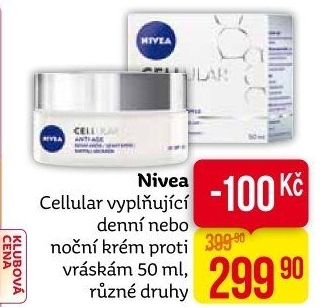 Krém pleťový proti vráskám Cellular Nivea