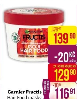 Maska na vlasy Fructis Garnier
