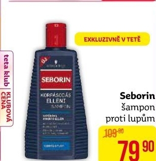 Šampon proti lupům Seborin Schwarzkopf