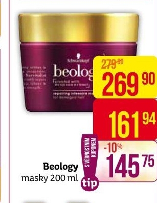 Maska na vlasy Beology Schwarzkopf