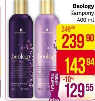 Šampon Beology Schwarzkopf