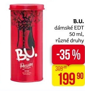 Toaletní voda dámská B.U.