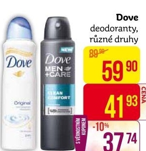 Deodoranty Dove