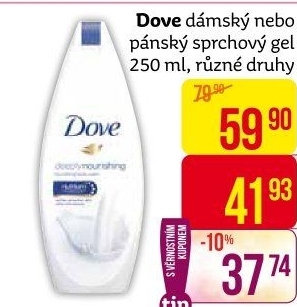 Sprchový gel Dove