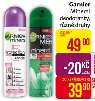 Deodoranty Garnier