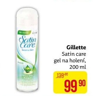 Gel na holení dámský Satin Care Gillette