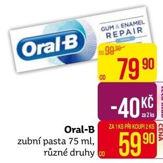Pasty na zuby Oral-B