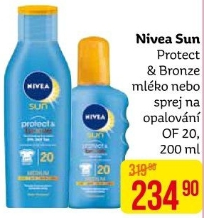 Mléko na opalování OF 20 Protect&amp