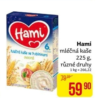Kaše mléčná Hami