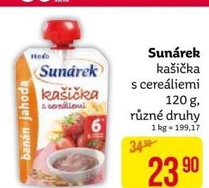 Kašička do ručičky Sunárek
