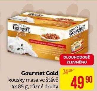Konzerva pro kočky Gold Gourmet Purina