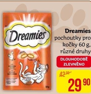 Pamlsky pro kočky Dreamies Whiskas