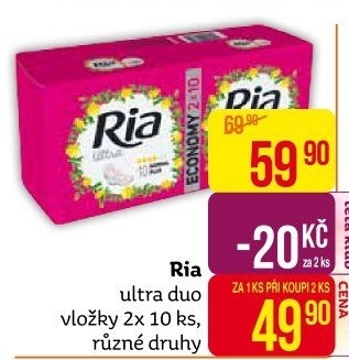 Dámské vložky Ria Ultra