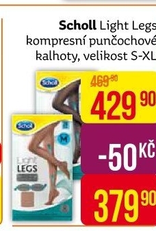 Dámské kompresní punčocháče Light Legs Scholl