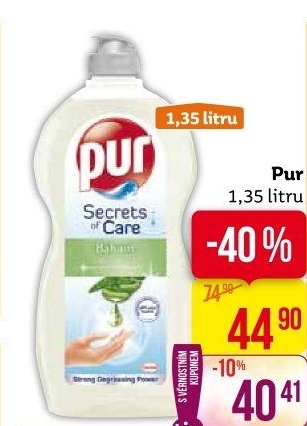 Prostředek na nádobí Pur
