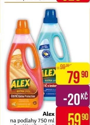 Čistič na podlahy Alex